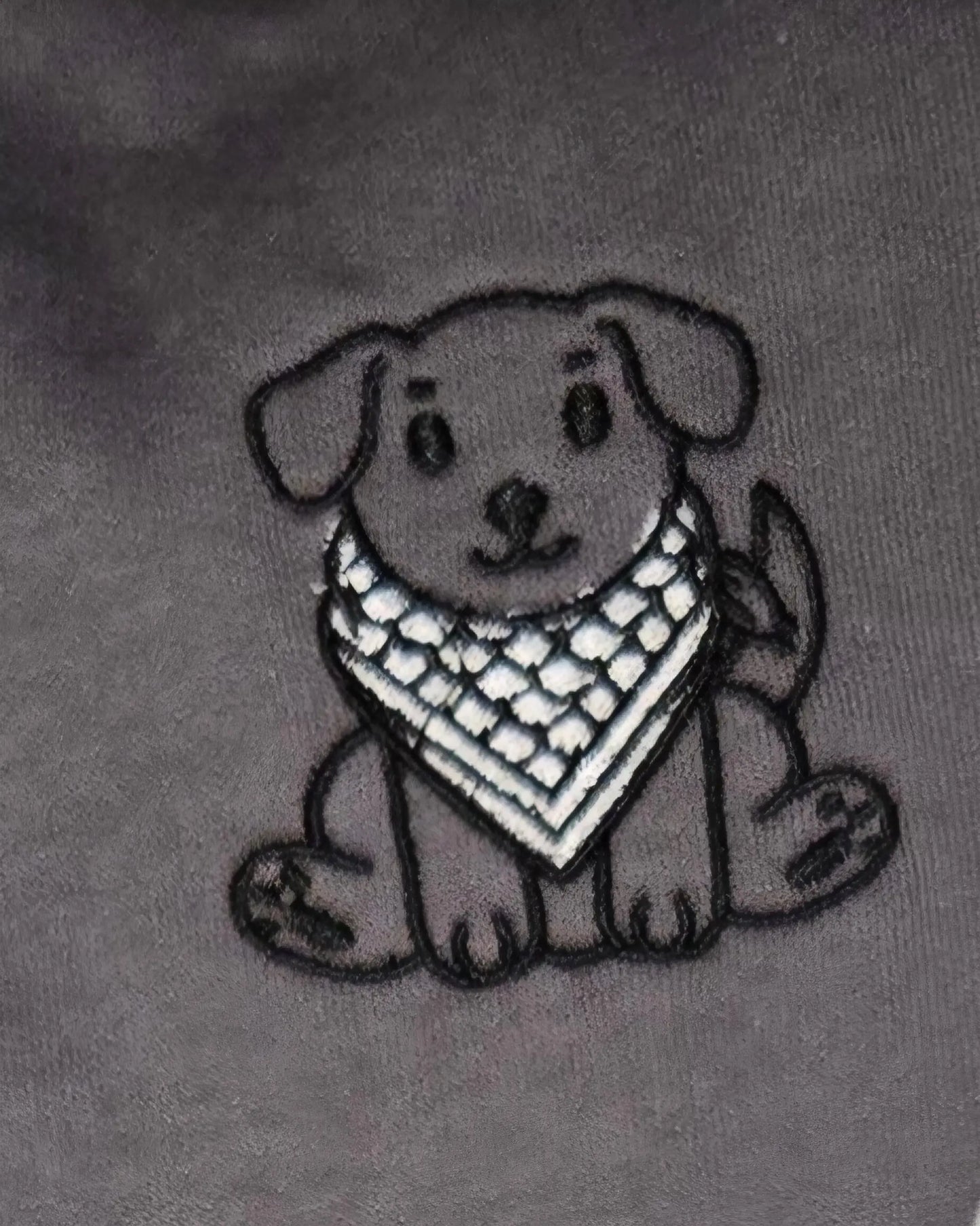 Keffiyeh Puppy Sweatshirt zir ziyadeh