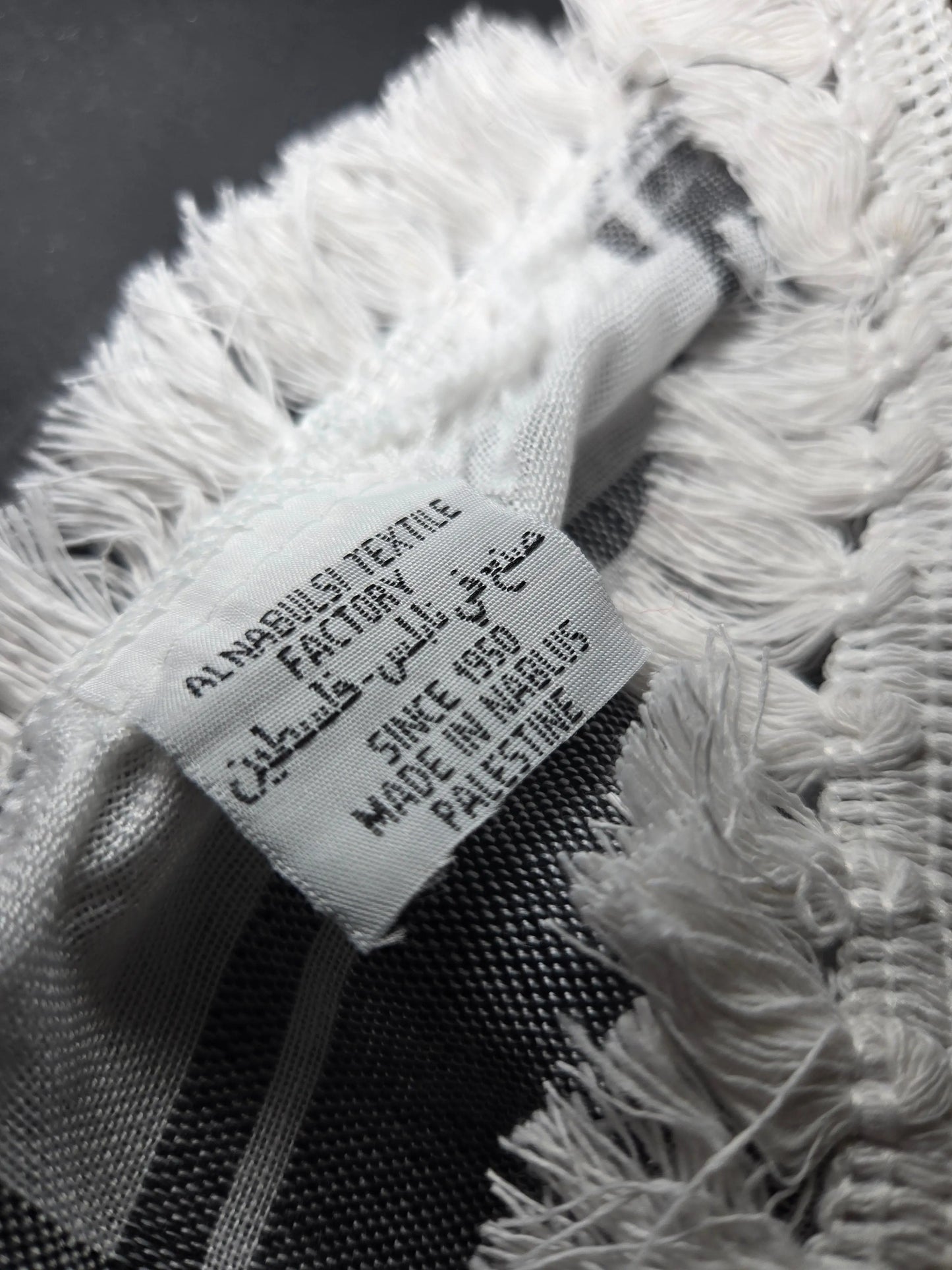 Al Nabulsi Freedom Keffieyh - Made in Palestine Turath