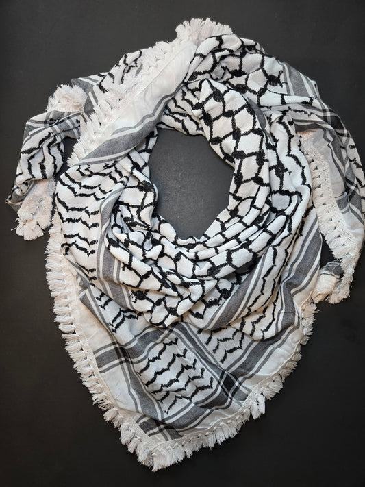 Al Nabulsi Classic Keffieyh - Made in Palestine