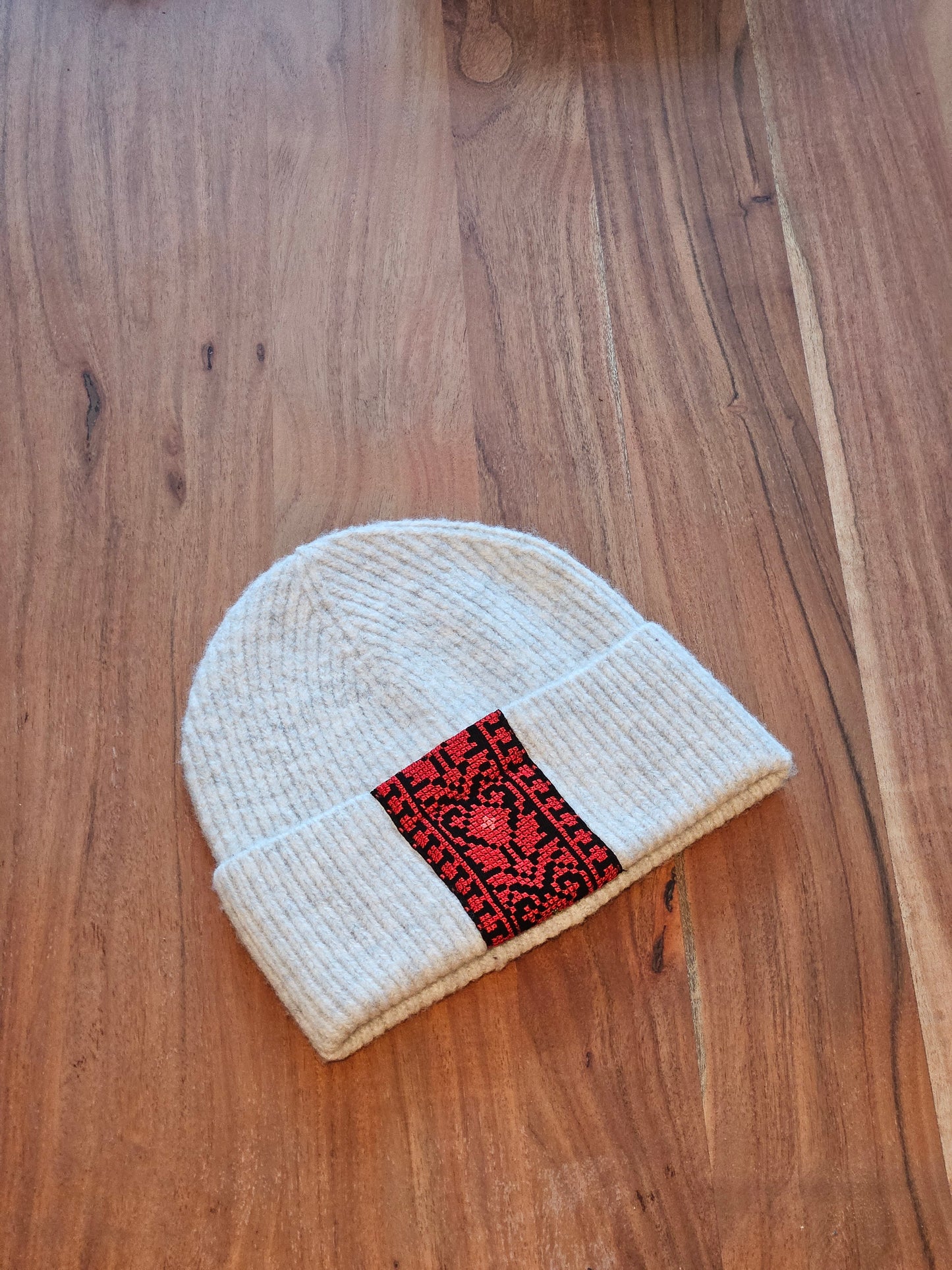 Ash Embroidered Toque