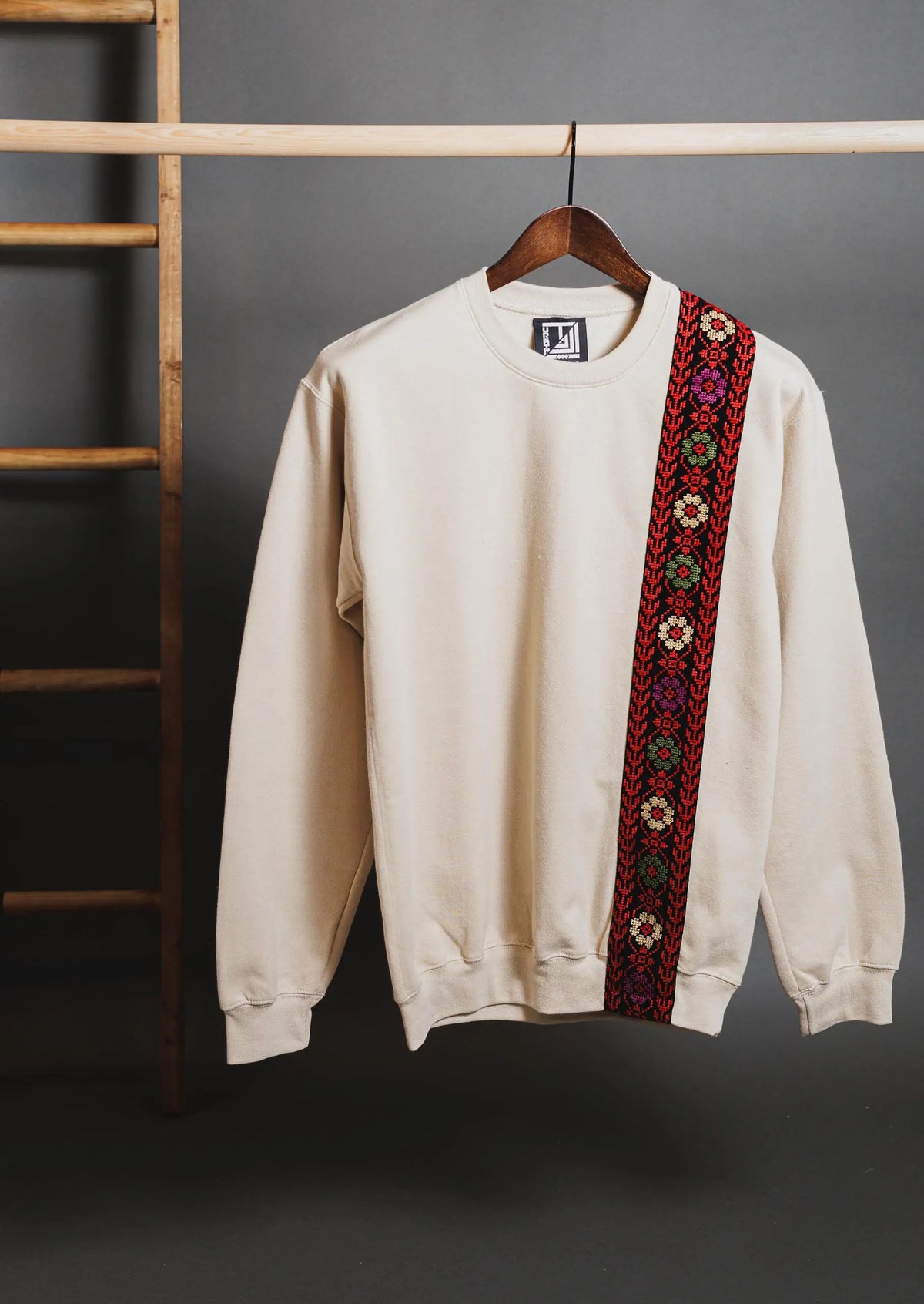 Multicolor Poppy Tatreez Sweatshirt