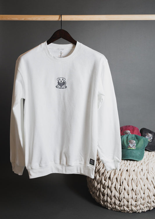 Keffiyeh Puppy Sweatshirt