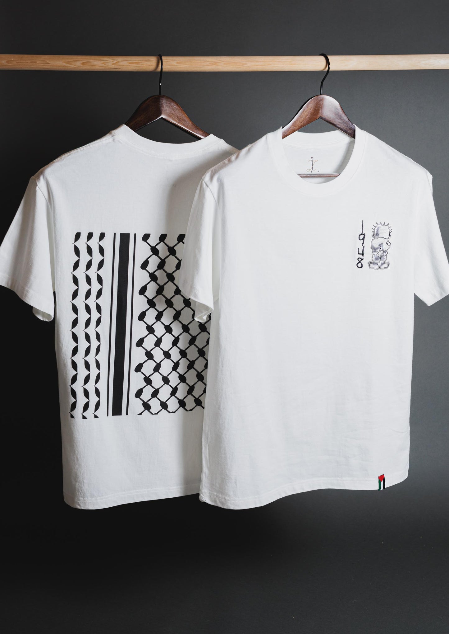 Keffiyeh back T-Shirt