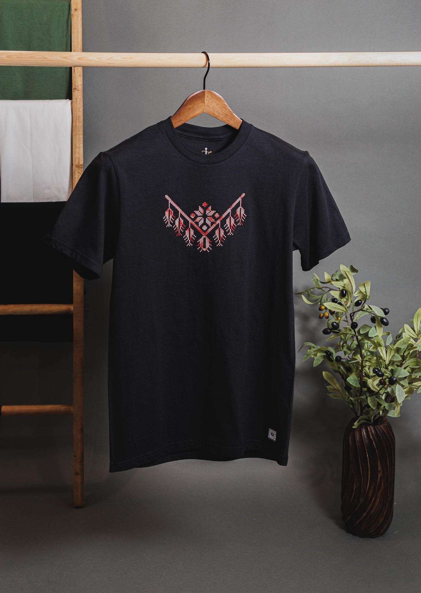 Palestinian Thobe-Inspired Tatreez T-shirt