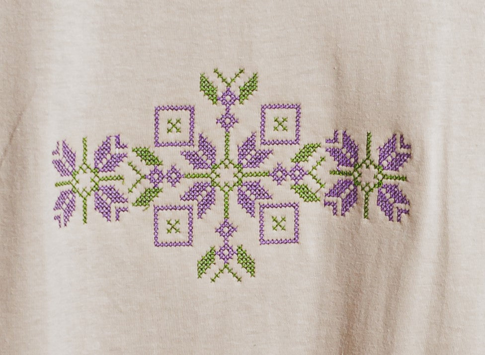 Palestinian Thobe-Inspired Tatreez T-shirt