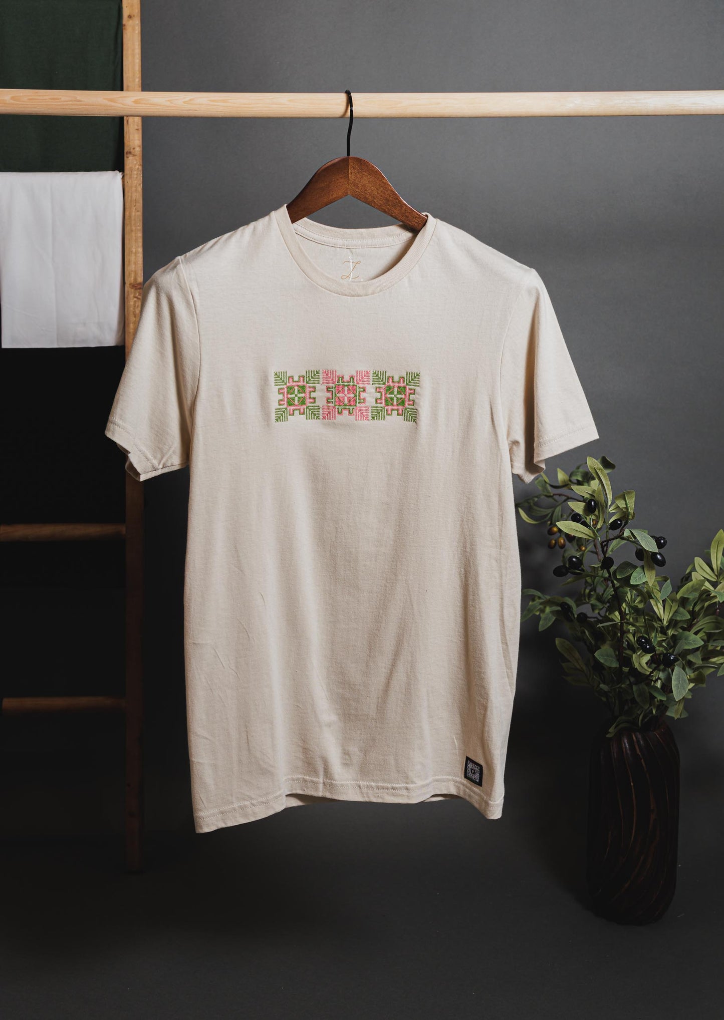 Palestinian Thobe-Inspired Tatreez T-shirt