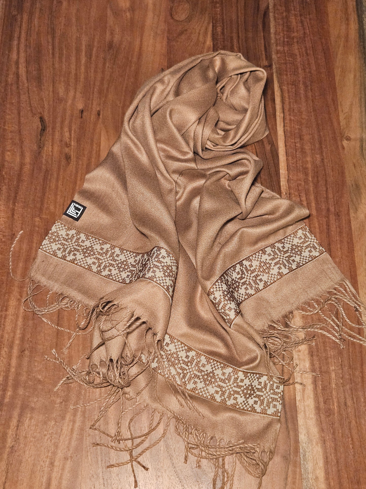 Hazel Embroidered Scarf