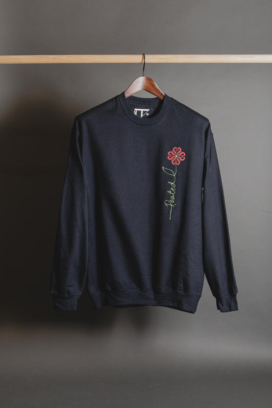Rooted | Tatreez Poppy Sweatshirt