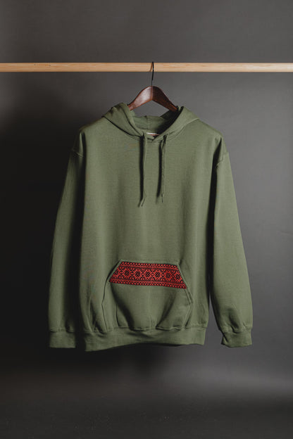 Tatreez Embroidered Hoodies | Palestinian Heritage Streetwear