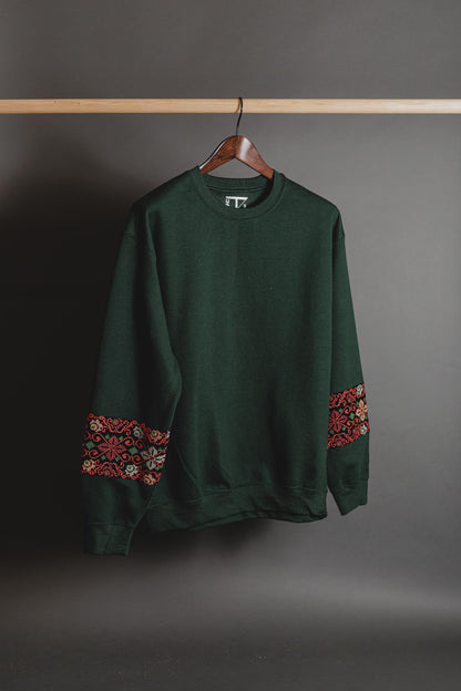 Tatreez Bracelet Sleeve Sweatshirt