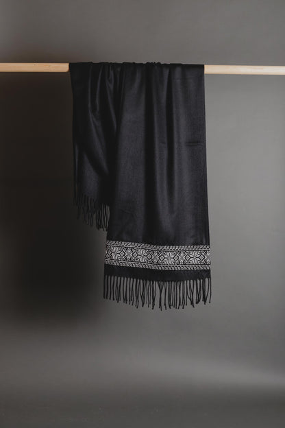 Tatreez Embroidered Scarf