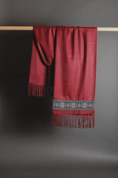 Tatreez Embroidered Scarf