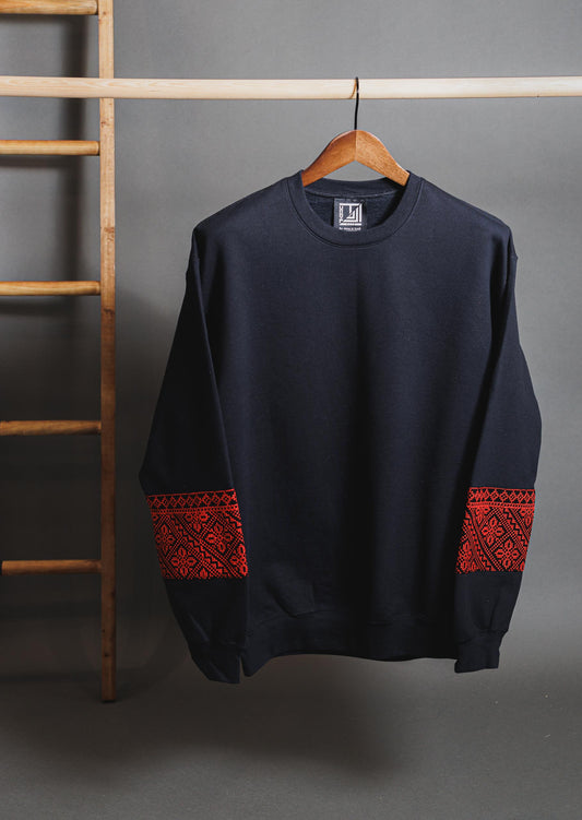 Tatreez Bracelet Sleeve Sweatshirt